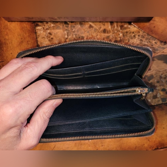 Louis Vuitton Denim long zippy wallet - Picture 4 of 10